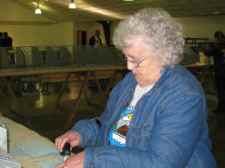 Rabbit Show Secretary at work