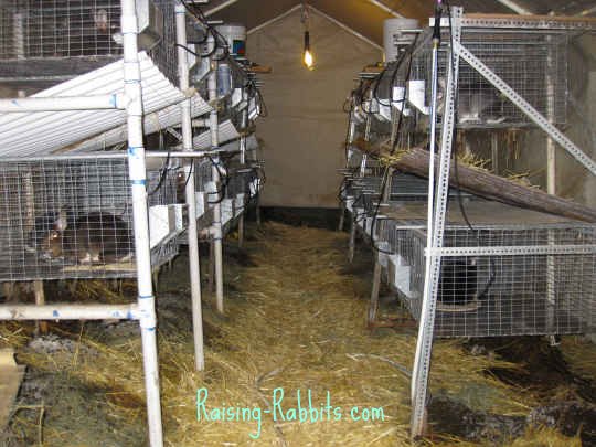 Aurora Rex Rabbit House - the "barn"