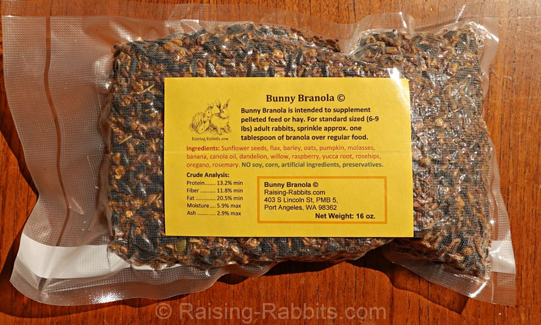 Bunny Branola, fresh out of the dehydrator and vacuum-packed.