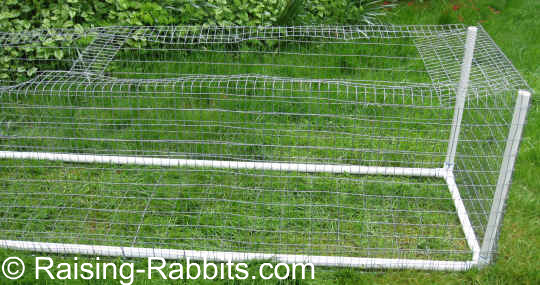 Rabbit Run How To Build An Outdoor Rabbit Pen Or Run With Pvc