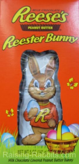 Reese's makes a deelish chocolate peanut butter Easter rabbit candy!
