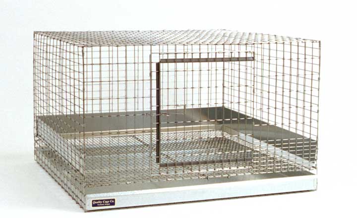 metal rabbit hutch dropping pan