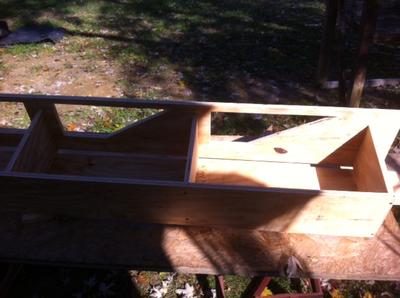 Nest boxes before installation